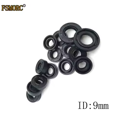 NBR Shaft Oil Seal TC-9*14*15*16*17*18*19*20*21*22*23*24*25*26*29*30*4/5/6/7/8 Nitrile Covered Doubl