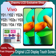 Original Vivo Y01 Y02 Y02A Y02t Y02s Y03 Y03t Y04 Y05 LCD Display Touch Screen Replacement