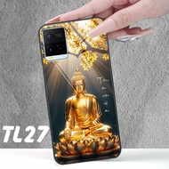 Ốp lưng KÍNH cho VIVO Y33S / Y21 / Y21S / Y21T/Y33/Y33T in hình thư pháp LỘC - CHA MẸ- BÌNH AN- TÂM 