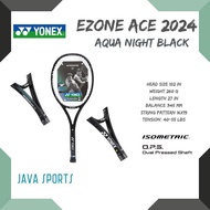 Yonex Ezone Ace Aqua Night Black Original 2024 Tennis Racket for Beginners | 102 in | 260g DS10