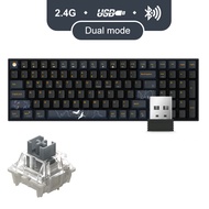 Bàn Phím Cơ Không Dây Dual Mode Newmen GM1000 (Phiên Bản Tiên Hạc-Trăng & Mây Đặc Sắc)HotswapKeycap
