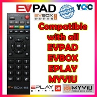 Remote Control For eplay myviu evbox 2S 3S 3R 3Max 5P 5S 6P Pro Plus MYViU Somershade All Version Re