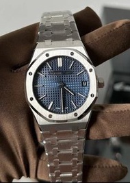 Audemars Piguet 手錶  AP 15400st 藍面背透 2019年全套 錶況激優
