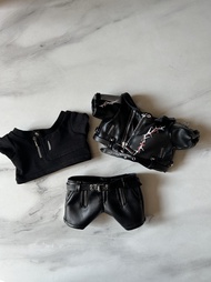 Đồ Chơi Búp Bê Cotton 20cm Có Áo Khoác Da K Qin Deep Space Attributes Foreign Guest Doll Cotton Clot