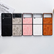 Aesthetic Flip Slim Casing for Samsung Galaxy Z Flip 4 Z Flip 3 Cartoon Samsung Z Flip4 Z Flip3 Prot