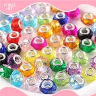 Pandora Bracelet Beads Czech Crystal Accessories Pandora children's bracelet DIY accessories craft b