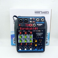 mixer mini bluetoot Mixer Mixing audio mini 4ch Yamaha MG4CX 4 channel bluetooth USB Mikser Audio Mi