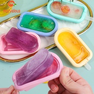 Summer Silicone Ice Cream Popsicle Mold Ice Cube Tray DIY Paper Cute Kitchen Ice Maker