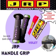 ORIGINAL JRP HANDLE GRIP FOR :  HONDA WAVE 125 | VIOLET |  WITH FREE KEYCHAIN AND STICKER | COD