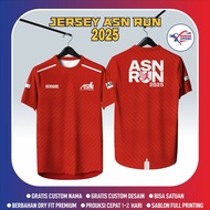 ASN RUN 2025 JERSEY, Free Custom Name and Back Number