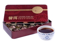 Borong beras pulut wangi Mini Tuocha timah pembungkusan Pu'er teh China Yunnan hijau Puer teh Puerh hadiah kesihatan teh