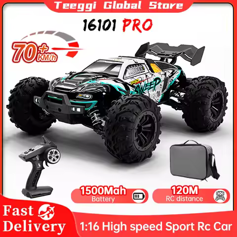 Teeggi 16101 /16102 PRO 1:16 70KM/H High Speed Drift Racing SG116 MAX 4WD RC Car Off Road Car Monste
