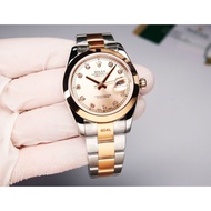 RZ630 36/41MM Men's Automatic Mechanical Watch Round Stainless Steel Strap Design Rolex Datejust Hig