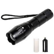 OUTING - XML-T6 LED 伸縮變焦 5檔 T6 T8 L2 26650 手電筒
