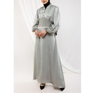 Hazelnut Indonesia - Unaya Dress - Gaun / Pakaian / Dress Wanita - Taupe