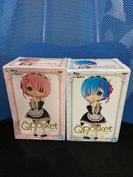 日版 QPosket Qp 異世界 拉姆 雷姆
