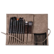 【Fashionable New Arrival】 Premium Watercolor Painting Brush 10/set Mop Frosted Art Brush Kit Brush Pen Student Watercolor Art Tools Supplies