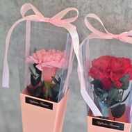 【母親節花束】單支永生花 康乃馨