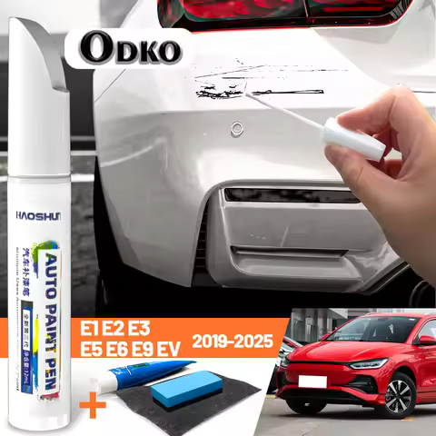 For BYD E1 E2 E3 E5 E6 E9 EV MK1 2019-2025 2020 2021 2022 Car Paint Pen Paint Care Scratch Repair Wa