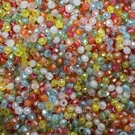 Card 4 Symphony wheel beads Symphony wheel beads mix color 4mm