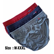 3Pcs Adult Men's Panties size M L XL XXL XXL / jumbo