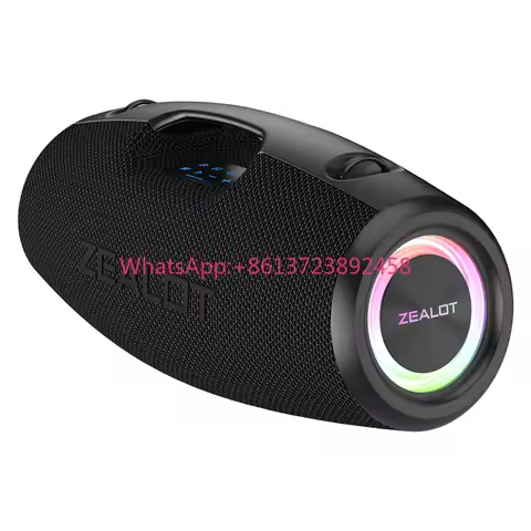 Latest Outdoor Speaker High Power Wireless Speaker 24000Mah Large Battery LED Wireless Speaker ZEALO