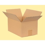 Cardboard Box Plain Cardboard 12x10x10 cm c flute 4mm NEW
