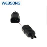 Connector Power C14 Female to 3 Holes Laptop websong