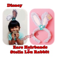 Disney Stella Lou Rabbit Ears Hairbands Kids Cute Bunny Hair Band Head
