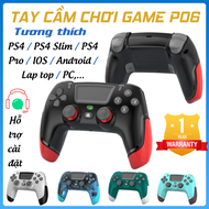 Tay cầm chơi game P06 cho điện thoại / Laptop / PC / TV Tay cầm chơi game không dây kết nối bluetoot