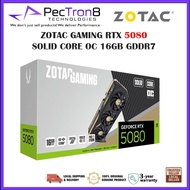 ZOTAC GAMING GeForce RTX 5080 SOLID CORE OC 16GB GDDR7