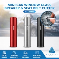 Baseus Mini Car Window Glass Breaker & Seat Belt Cutter – Emergency Safety Escape Tool