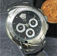 💯正品VERSACE手錶 正品 VERSACE 限量 凡賽斯 計時 機械 自動 手錶 真品 范思哲 GIANNI VERSACE CHRONO AUTOMATIC LIMITED EDITION EBEL MECHANICAL