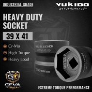 MATA Impact Socket 39 x 41 mm Cr-Mo Heavy Duty Yukido – Industrial High Torque Socket Bit - CVT Key 