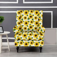 單人沙發套罩全包墊巾蓋布高靠背新款現代簡約小座凳老虎椅套