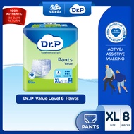 [NEW] Dr. P Value Level 6 Pants Adult Diaper M10/ L9/ XL8 (1 Pack)