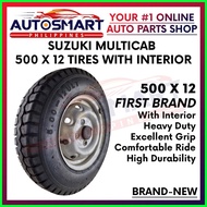 ∏ ◈ ✷ FIRST Suzuki Multicab 500X12 Tire with Interior