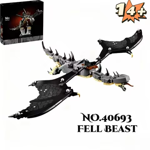 MOC 40693 Fell Beast Dragon Building Blocks Steed Movie The Rings Model Bricks 269PCS Toys Kids Adul