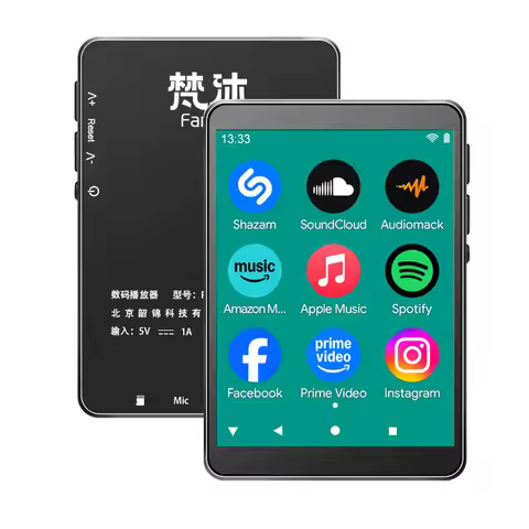 Android 10 MP3 Player Lossless Audio| 2.8" Screen | 2G RAM+80GB | WiFi Online Music | Apple Music Sp