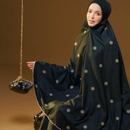 💥HOT SALE💥SITI_KHADIJAH_TELEKUNG PREMIUM COTTON Floral Design with beautiful bag Gift(Blue &amp; Maroon) | Muslimah fashion