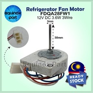 FDQA28FW1 Panasonic Refrigerator Fan Motor DC12V 3.6W 3 Wire
