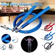 Openwa Aluminum Alloy Handle, Steel Wire Jump Rope, Adult Fitness Training, Professional Speed Bearing Jump Rope SG