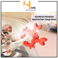 HIVE Spatula Holder and Pot Lid Holder / Spatula Holder / Spatula Holder / Pot Handle Clamp / Pot Li