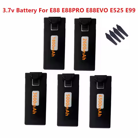 3.7V 1800/3600/5000/6500mAh Battery for E88 E88PRO E88MAX E525 E99 E99PRO E99S P1 P5PRO K3 S1 P8 K6M