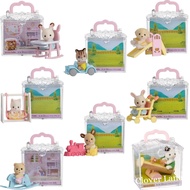 Sylvanian Families Baby House Series Cat Rabbit Squirrel Doll Accessories Miniature Toys