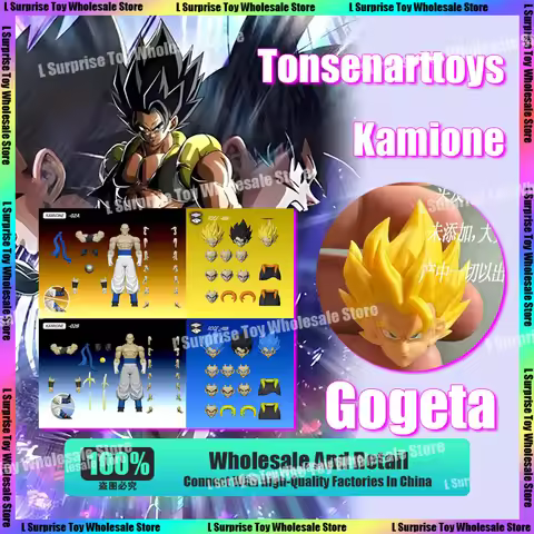 Tonsenarttoys Kamione Dragon Ball Z SHF Super Saiyan Blue SSJ Son Goku Vegeta Gogeta Anime Action Fi