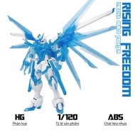 Rising Freedom Snow Custom Model, 1/120 Mecha Fighter, Plastic Assembly Toy