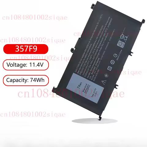 New 357F9 71JF4 Laptop Battery For Dell Inspiron 15 7000 7557 7559 7567 7566 7759 5576 5577 P57F P65