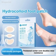 [Nispecial] 6pcs Blister Plasters Invisible Hydrocolloid Gel Blister Bandages Blister Cushion Pad Fo