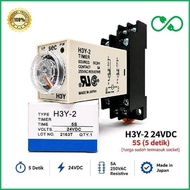 Timer H3Y2 24Vdc Timer H3Y2 5 Seconds 10 Seconds 30 Seconds 60 Seconds 30 Minutes Original